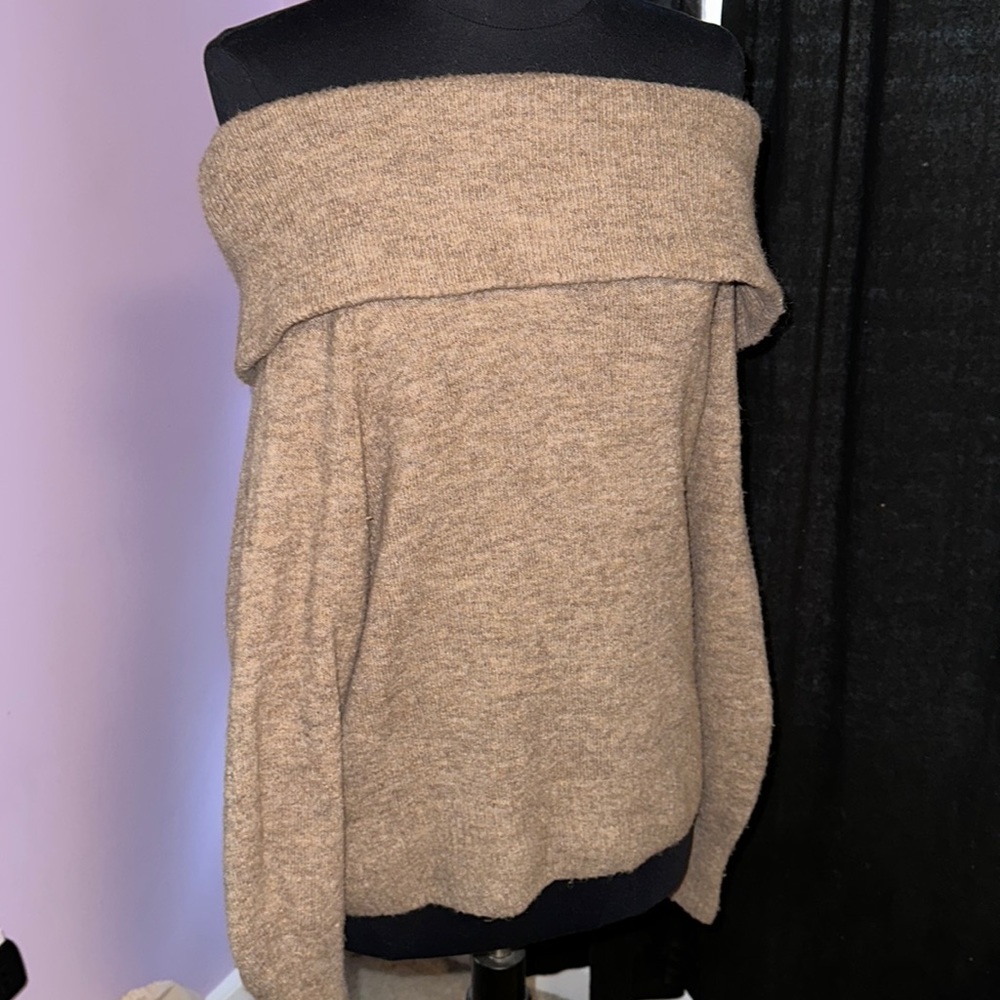 Off Shoulder Sweater